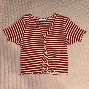 Vintage striped top